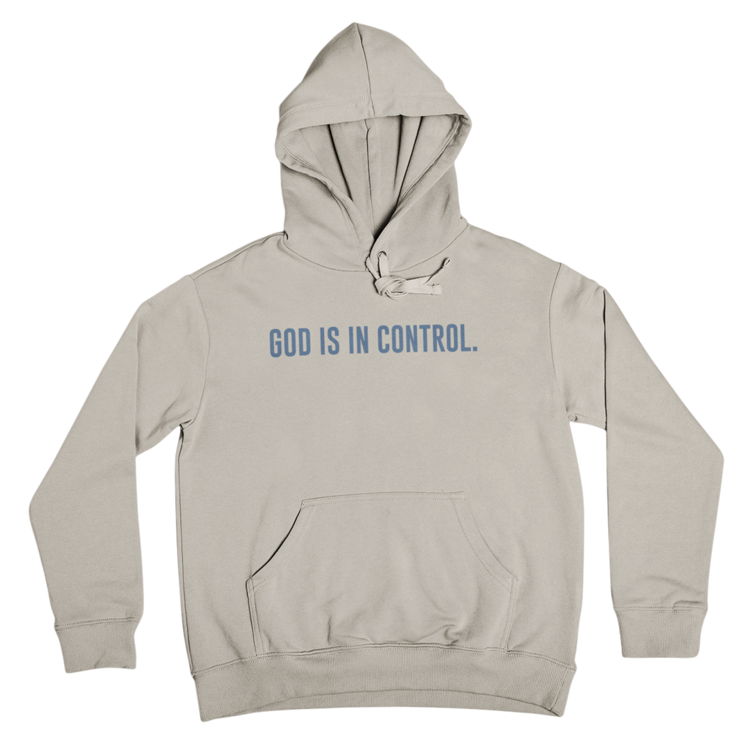 GOD IS IN CONTROL HOODIE (SAND)