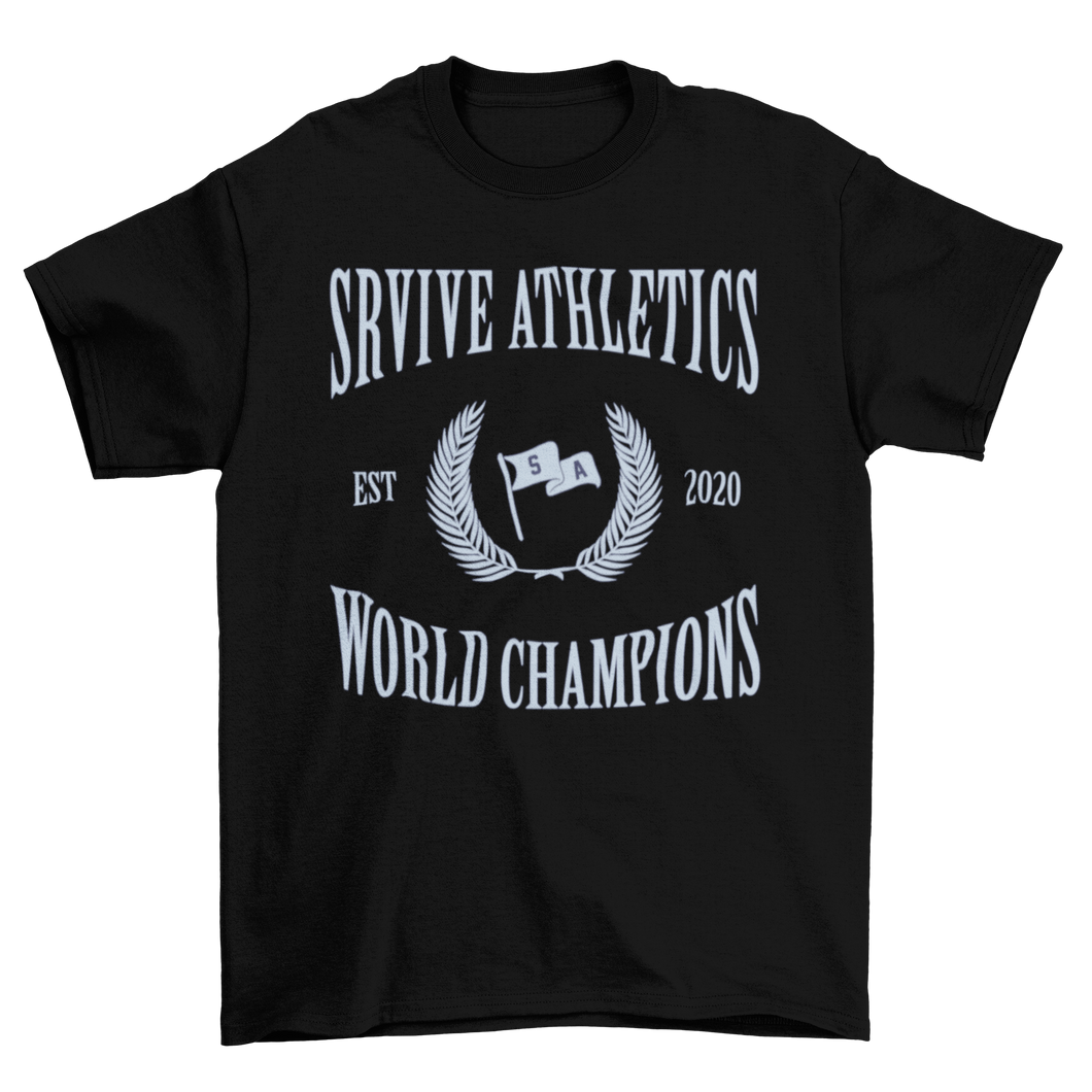 WORLD CHAMPIONS T-SHIRT (BLACK)